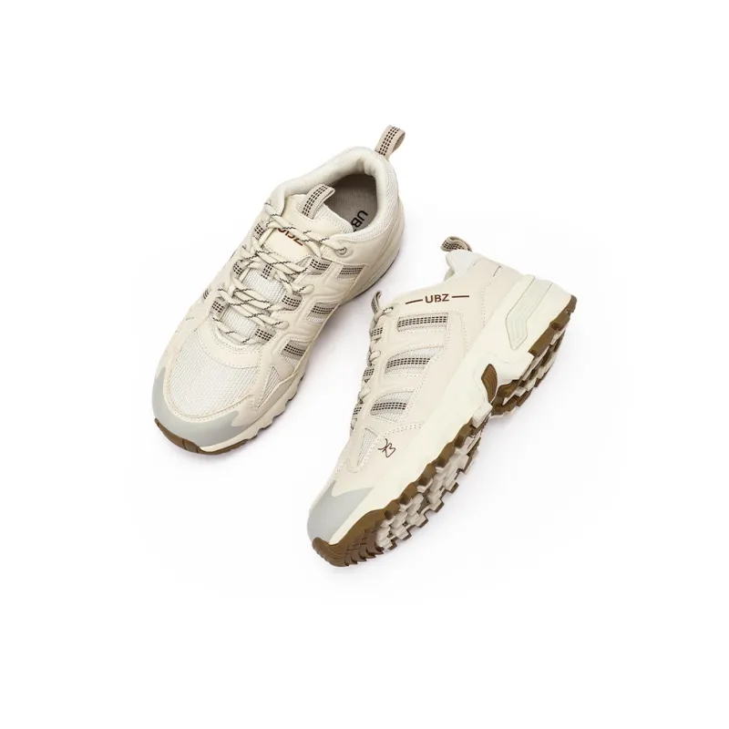 UBZ Low Top Mountaineering & Hiking Shoes Women's White-3