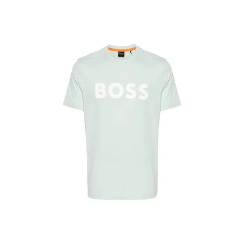 HUGO BOSS T-Shirts Men Light Green