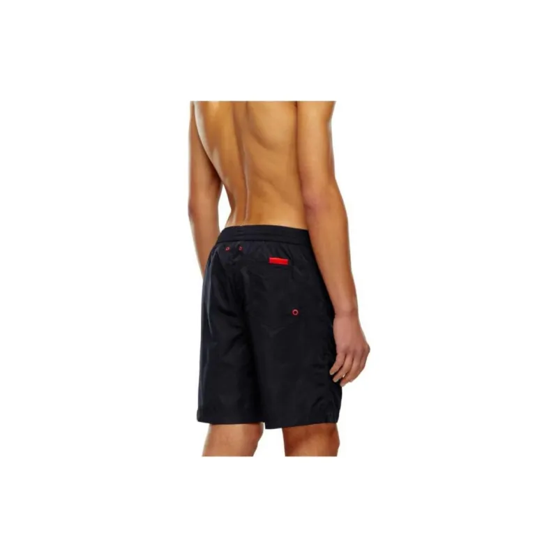 DIESEL Bmbx Powel 47.5 Board Shorts With Blotchy Logo-1