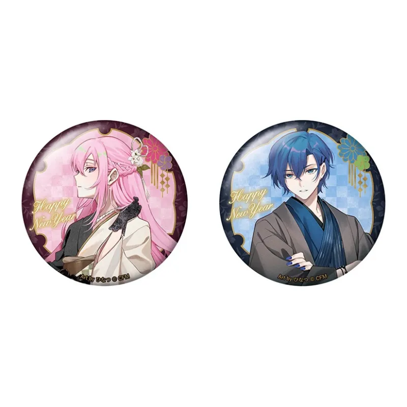 March·Monster Caravan Hatsune Miku Kimono Badge Merch Badges-1