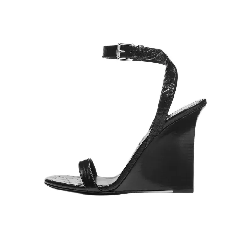 MICHAEL KORS Claudia Strap Sandals 10cm Women's Black-0