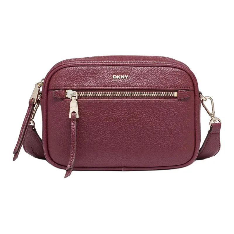 DKNY Imitation Leather Camera Bag Shoulder Bag Crossbody Bag Women's Red-0