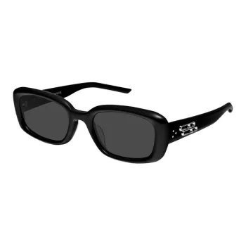 GENTLE MONSTER Plate Frame Square Sunglasses Unisex Black