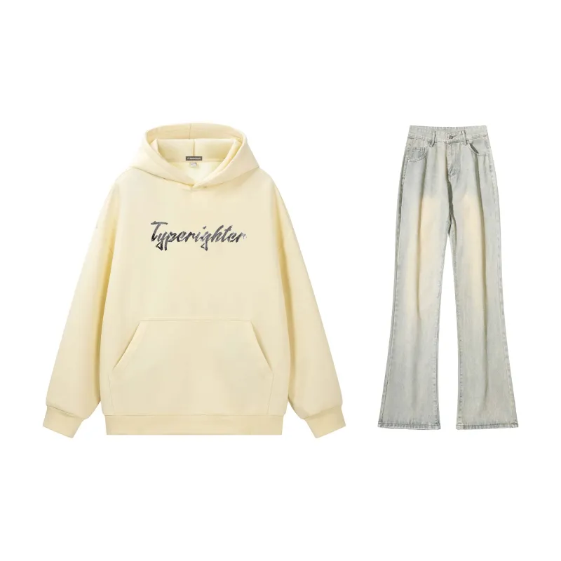 TYPERIGHTER Sweatshirt Set Unisex-13