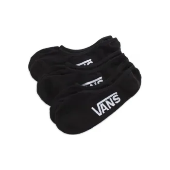 Vans No Show Socks Unisex 3 Pack Black