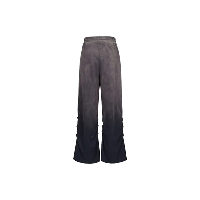 VANN VALRENCÉ Casual Pants Unisex Navy Blue-1