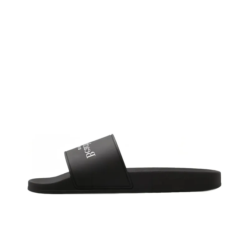 Givenchy Slogan-print Pool Slides-0