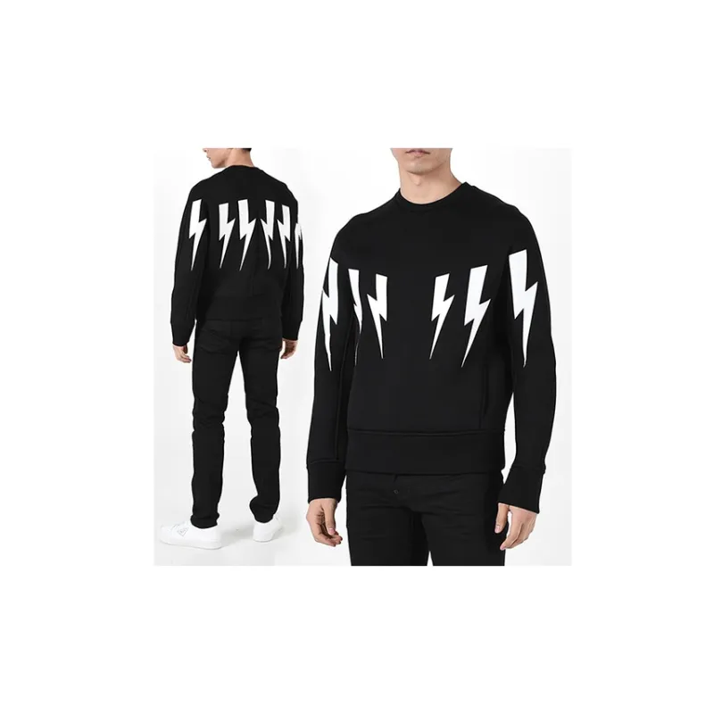 Neil Barrett Sweatshirt Men's Black-2