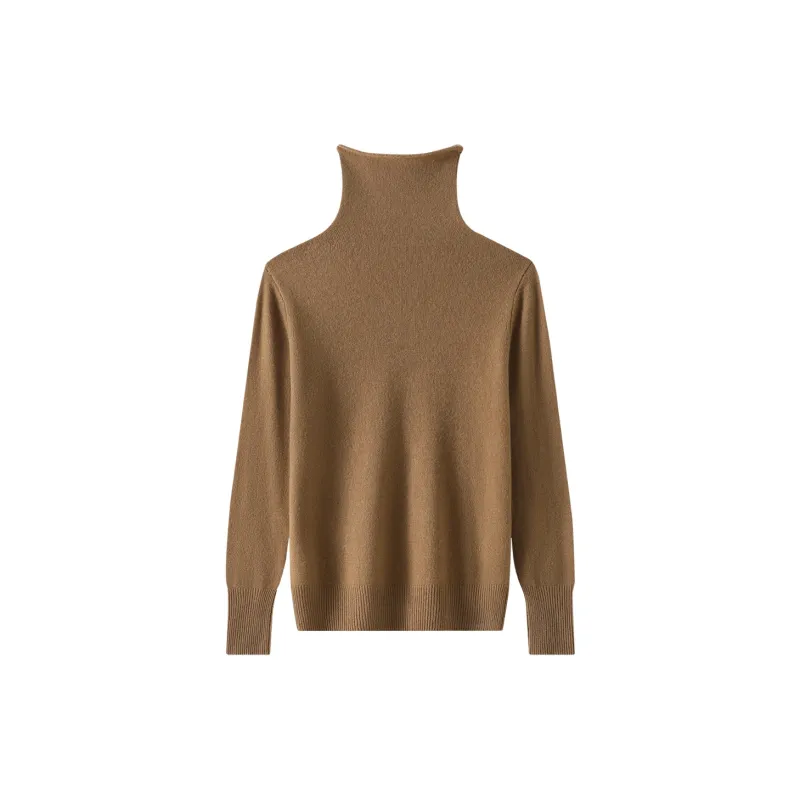 H YXIANG Cashmere Sweater Women's-5