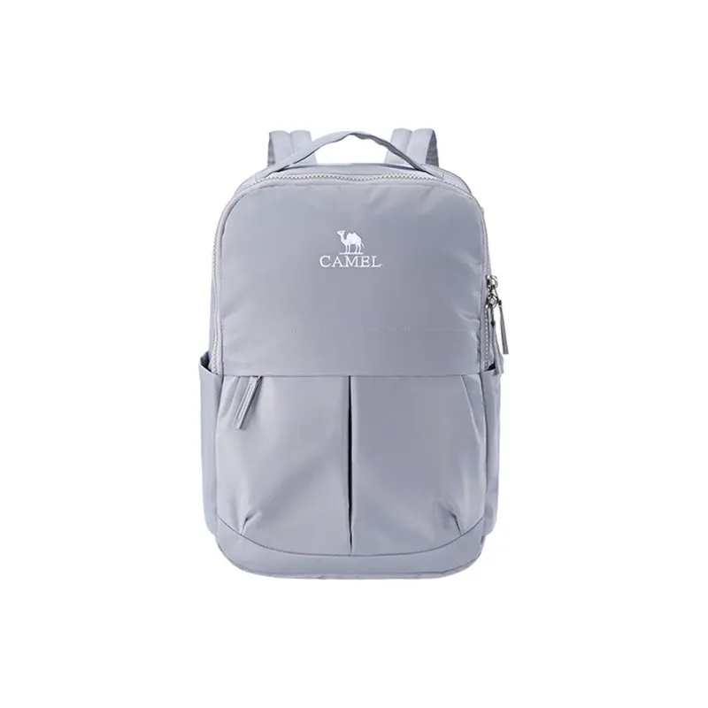 CAMEL Nylon Backpack Regular Unisex Storm Gray/Deep Black-1