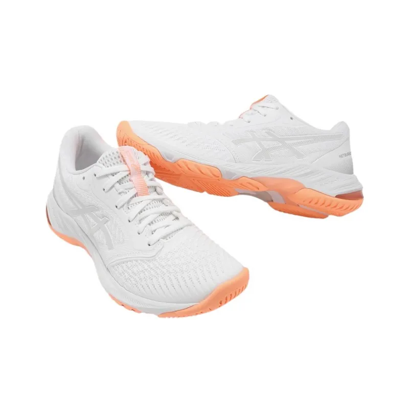 Asics Netburner Ballistic Ff 3 'White Glacier Grey' Women's-2