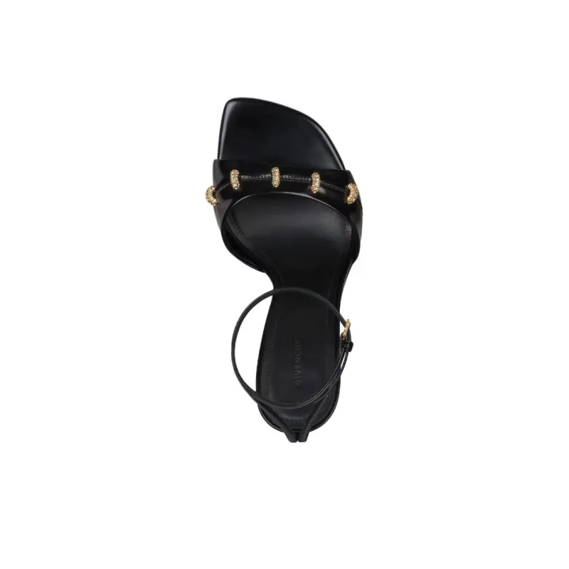 Givenchy 100mm Crystal-embellished Sandals-3