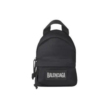 Balenciaga Oversized Crossbody Backpack Mini Black