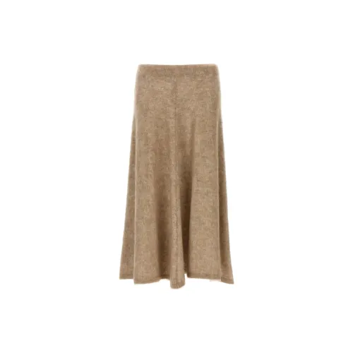 Brunello Cucinelli Casual Long Skirts Women's Light Brown