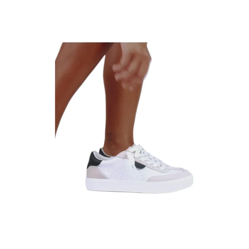 REEF Breathable Low Top Skateboard Shoes Women's White-5