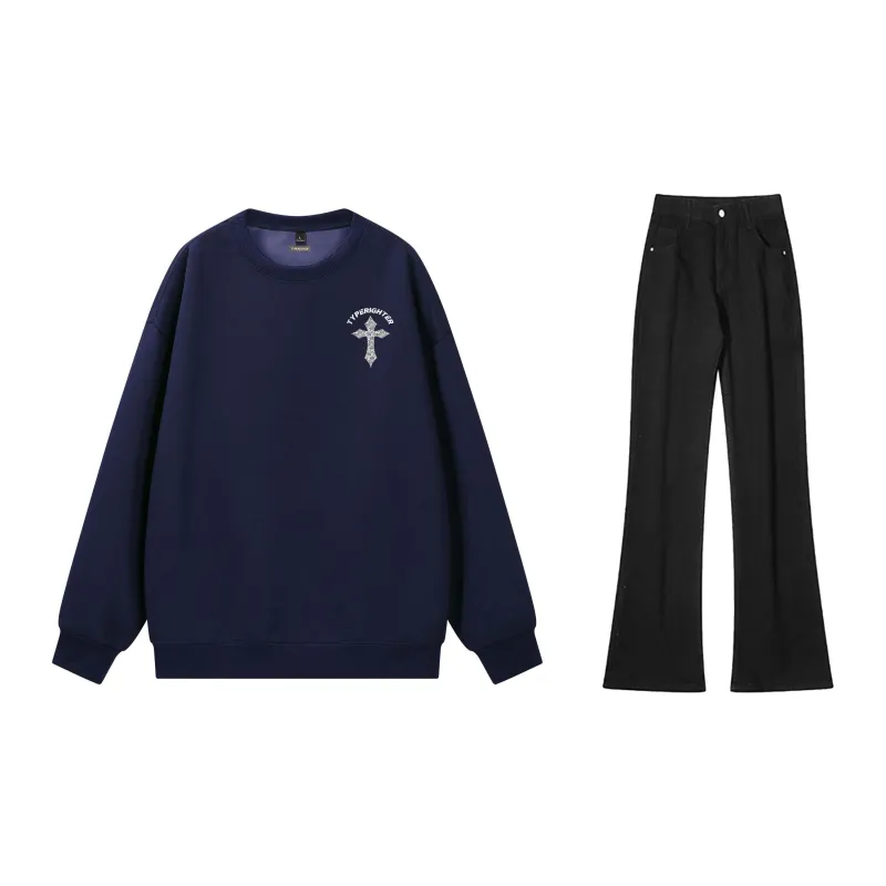 TYPERIGHTER Sweatshirt Set Unisex-6