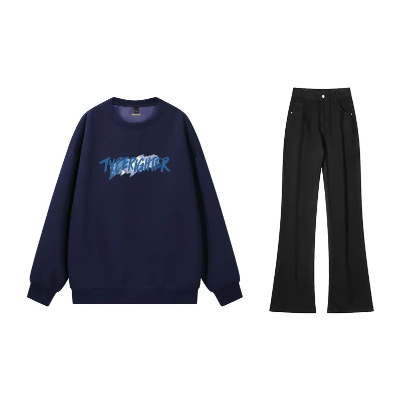 TYPERIGHTER Sweatshirt Set Unisex-6