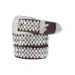 Genuine Leather Full Diamond Coffee