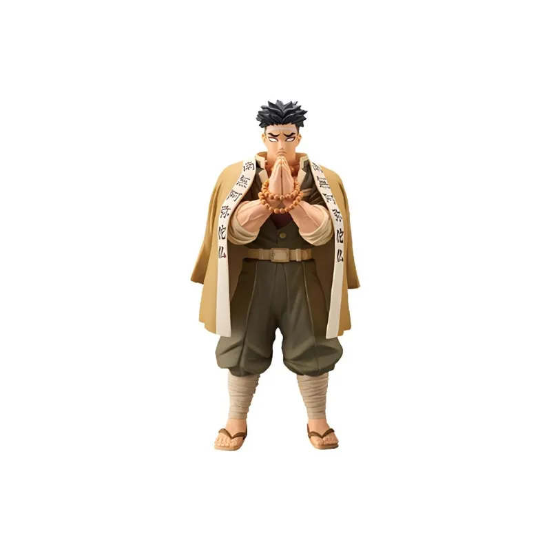BANPRESTO Gyomei Himejima Glass Factory Demon Slayer  Kimetsu No Yaiba Kizuna Armor Shikkoku No Jōhō Bonus Gifts-0