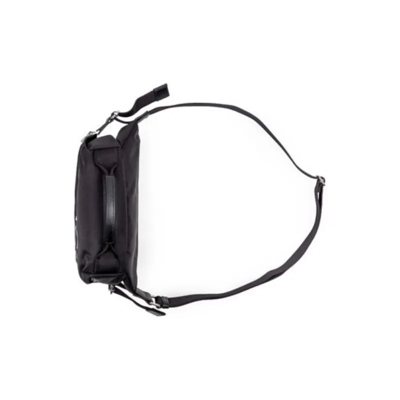 GIVENCHY Acrylic+Polyamide Portable One Shoulder Crossbody Fanny Pack Men's Black-5