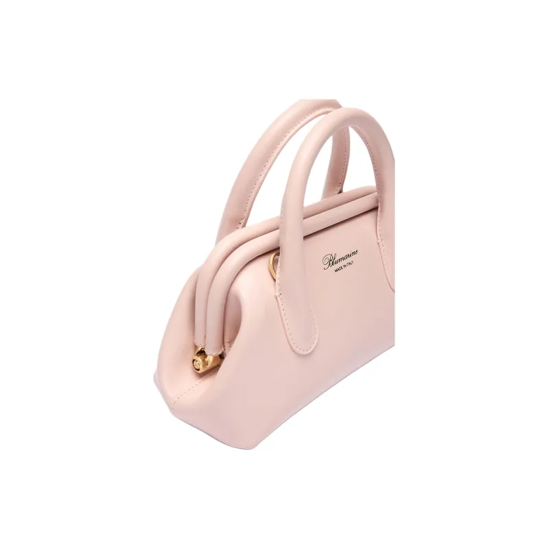 Blumarine Nappa Leather Shoulder Bag Crossbody Bag Handbag Mini Women's Pink-4
