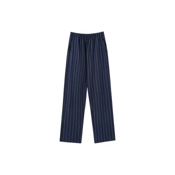 MIIOW Pajama Pants Men's Gray White Plaid