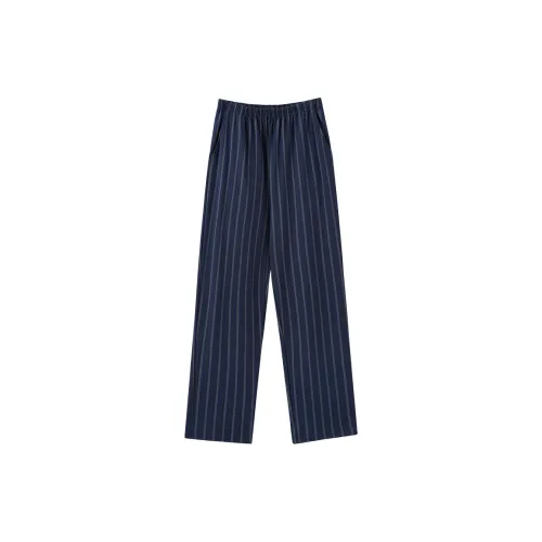 MIIOW Pajama Pants Men's Gray White Plaid