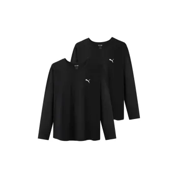 PUMA T-Shirt Men's 2 Pack Black