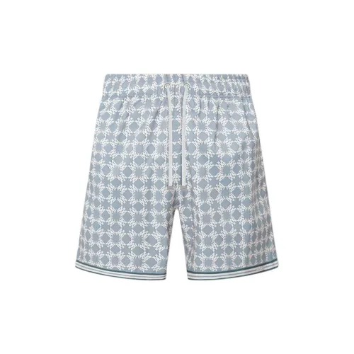 AMIRI Casual Shorts Men Gray Blue