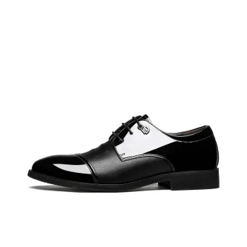 CHINT Dress Shoes Men Low Top Black