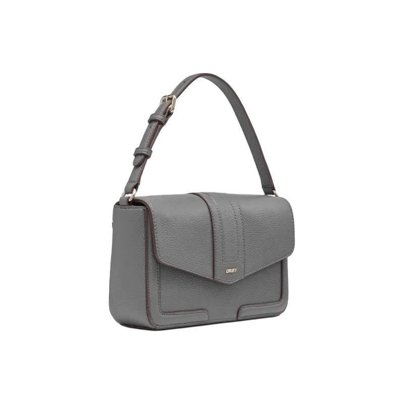 DKNY Recycled Polyester Portable Crossbody Bag Shoulder Bag Women's Gray-1