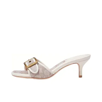 COACH Slide Slippers Women's White
