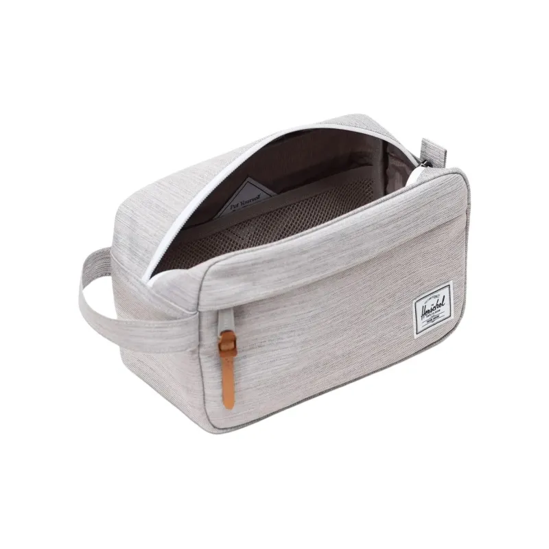 Herschel EcoSystem™ 600D Fabric Storage Bags Toiletry Bags Unisex Light Gray Cross Stitch-2