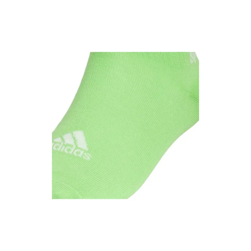 Adidas Mid Calf Socks Unisex 2 Pack White/Green-3