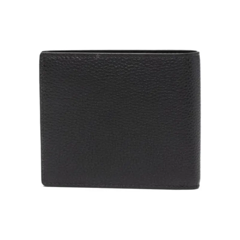 GIVENCHY Cow Leather Zero-Dollar Wallet Card Holder Wallet Men's Black-4