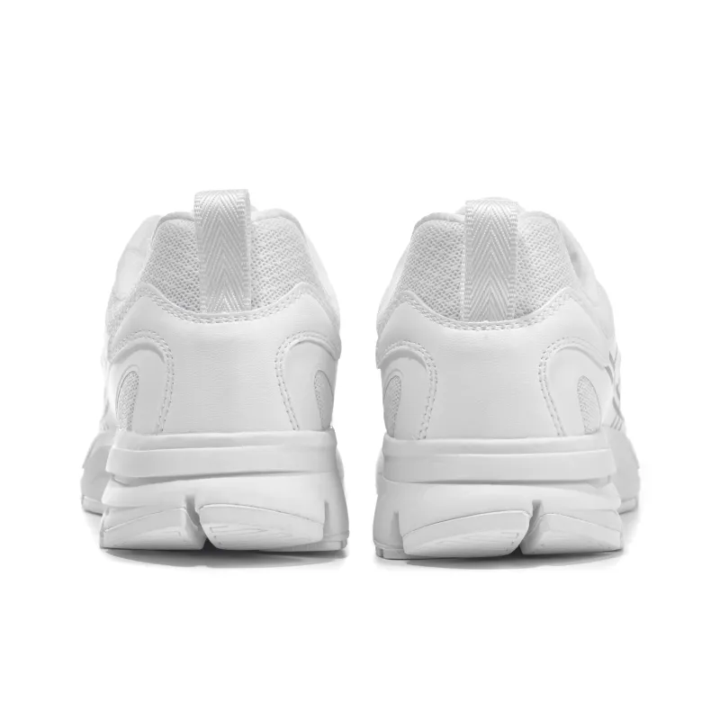 Mailesen Cushioned Slip Resistant Low Top Casual Running Shoes Unisex Pearl White-2