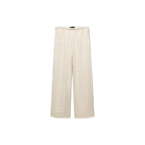 ZARA Casual Pants Women's White