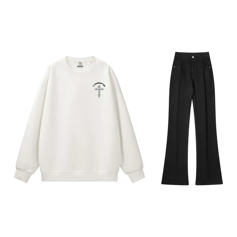 TYPERIGHTER Sweatshirt Set Unisex-15