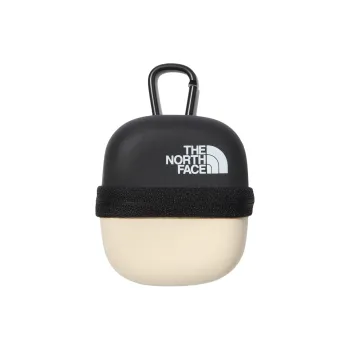THE NORTH FACE Polyurethane Earphone Case Regular Unisex Cream & Black