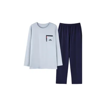 Herbal Primer Pajama Set Men Image Color