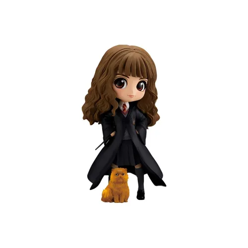 BANPRESTO Glass Factory Harry Potter Q Posket Hermione Granger And The Sorcerer's Stone Chibi Figures