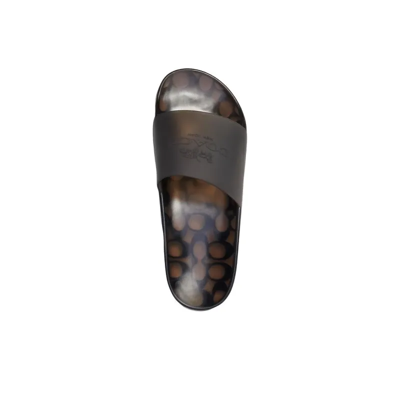 COACH Slide Slippers Men's Black-4