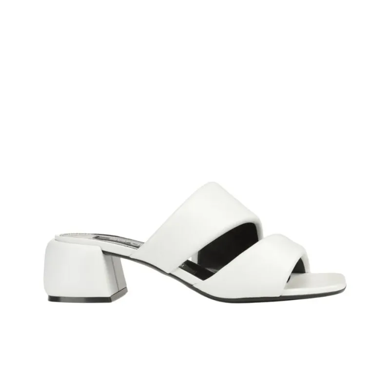 SERGIO ROSSI Slide Slippers 4.5cm Women's White-1