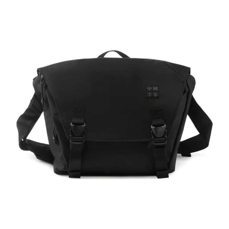 LiNing Vital Series Polyamide Messenger Bag, Crossbody Bag Regular Unisex Black-0