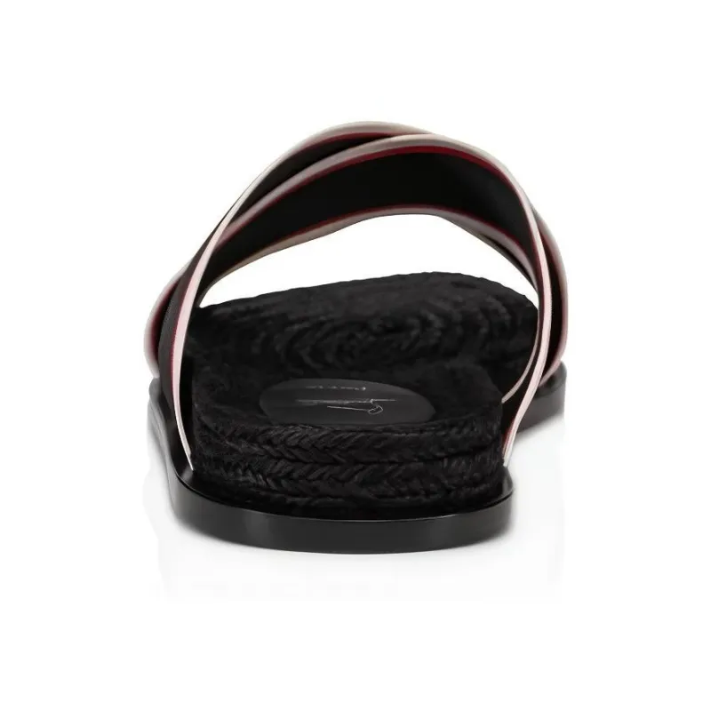 CL Abrasion Resistant Slide Slippers Men's Black-3