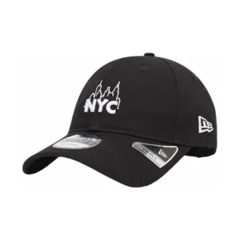 New Era Cotton Baseball Caps Unisex Black