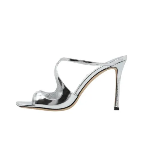Jimmy Choo Anise Slide Slippers 9.5cm Women's Lace