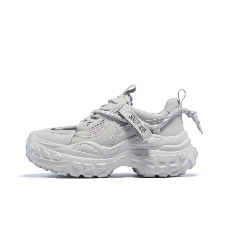 ST&SAT Wear-Resistant Breathable Slip-Resistant Chunky Sneakers Women's-5