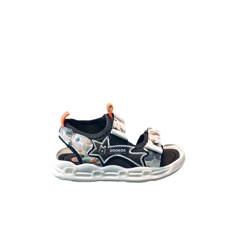 BOBDOG Cushioning Wear-Resistant Children's Sandals Gray Kids'-1