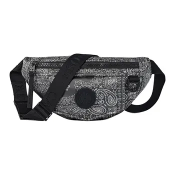 Canada Goose Nylon Fanny Pack Shoulder Bag Crossbody Bag Regular Unisex Flint Black Print